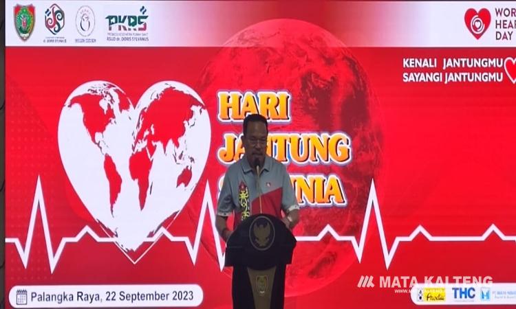 Sekda Kalteng Ingatkan Masyarakat Jaga Kesehatan Jantung