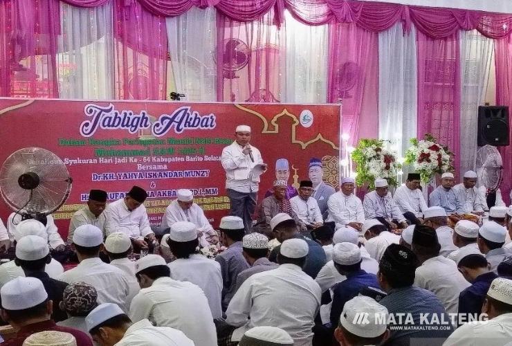 Peringati Hari Jadi, Pemkab Barsel Gelar Tabligh Akbar Maulid Nabi Muhammad SAW