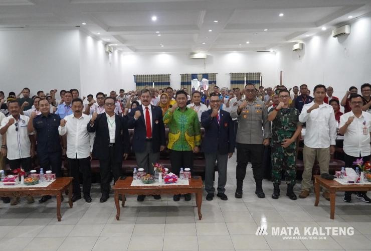 Wagub Buka Musyawarah Olahraga Provinsi Luar Biasa KONI Kalteng