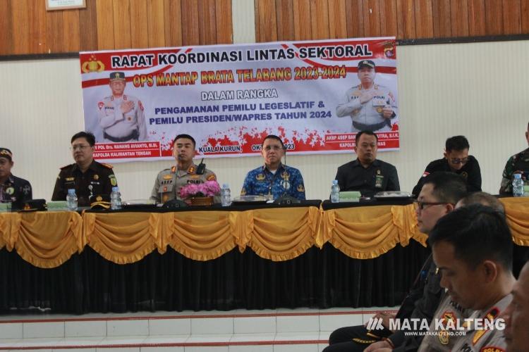 Lakukan Pertemuan untuk Perkuat Koordinasi Selama Pemilu