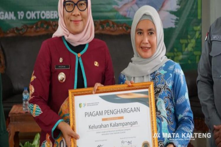 Kelurahan Kalampangan Dicanangkan Jadi Kelurahan CANTIK