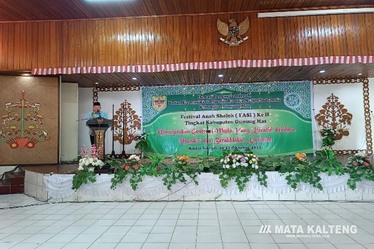 Ini Pesan Bupati Gumas kepada Peserta FASI II Tingkat Kabupaten