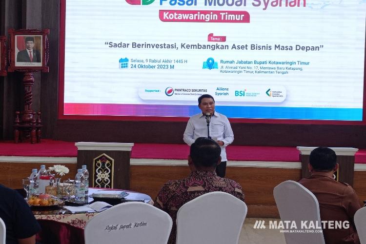 Tingkatkan Pemahaman Masyarakat Terkait Pasar Modal Syariah, MES Kotim Gelar Workshop