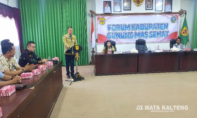 Wujudkan Gumas Sehat, Bentuk FKGMS Hingga Ketingkat Desa