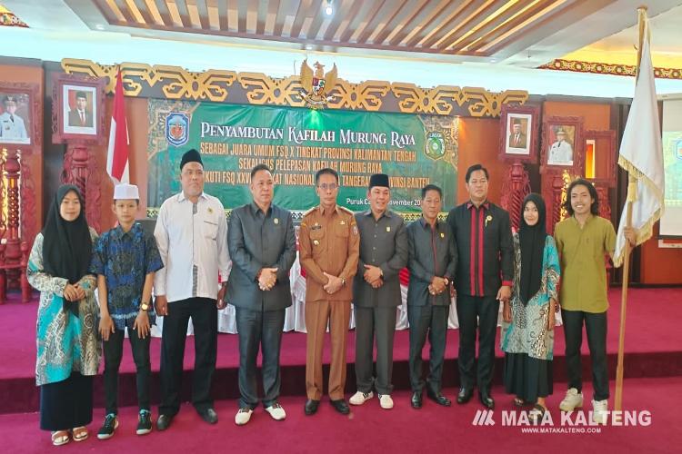 Pj Bupati Mura Lepas Peserta FSQ Tingkat Nasional