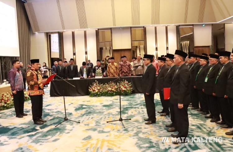 MTQ Hadits Kalteng Dimulai, Wagub Lantik Dewan Hakim dan Panitera