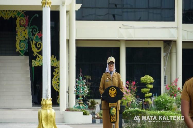 Pj Wali Kota Palangka Raya Minta Perangkat Daerah Pantau Inflasi 