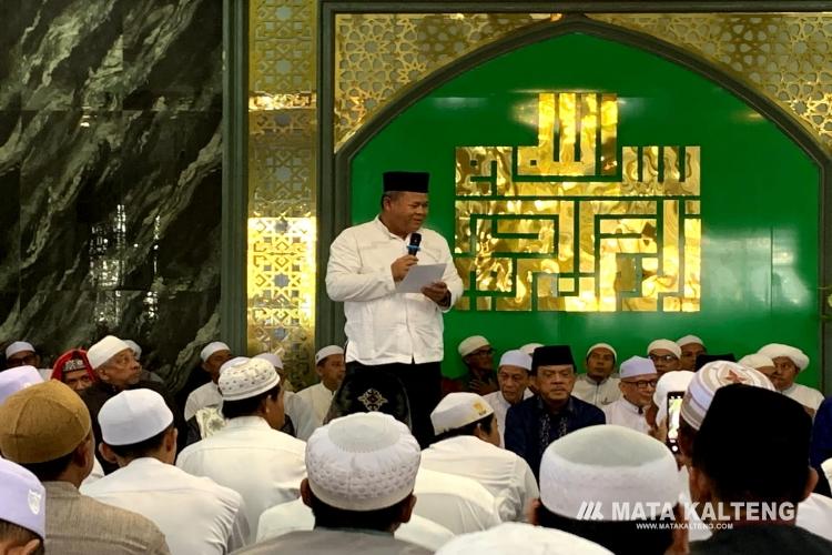 Ini Pesan Gubernur Kalteng di Ponpes Tanwirul Muslimin