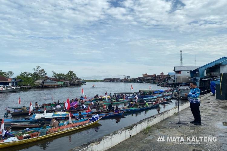 Ratusan Peserta Ikuti Lomba Mancing Mania di Sukamara