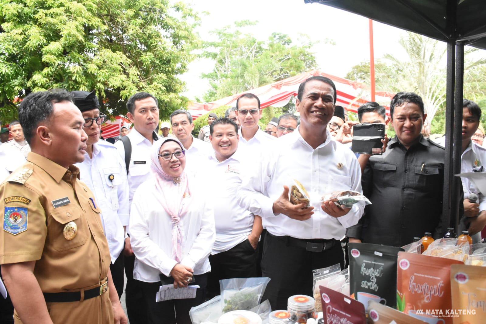 Mentan Siap Kembangkan Lahan Food Estate di Kalteng