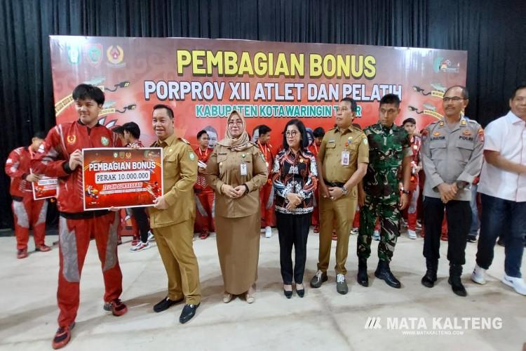 Horee!! Akhirnya Bonus Atlet Berprestasi di Porprov Kalteng Cair