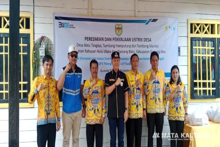 Tiga Desa/Kelurahan Sudah Menikmati Aliran Listrik PLN