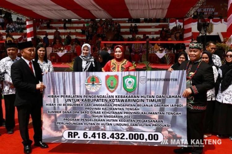 Kabupaten Kotim Terima Bantuan Sebesar Rp6, 4 miliar dari Pemprov Kalteng