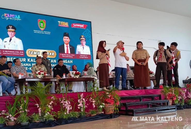 Gubernur Ajak Pelajar dan Mahasiswa di Kapuas Punya Tekad Kuat Menjadi Sarjana Terampil