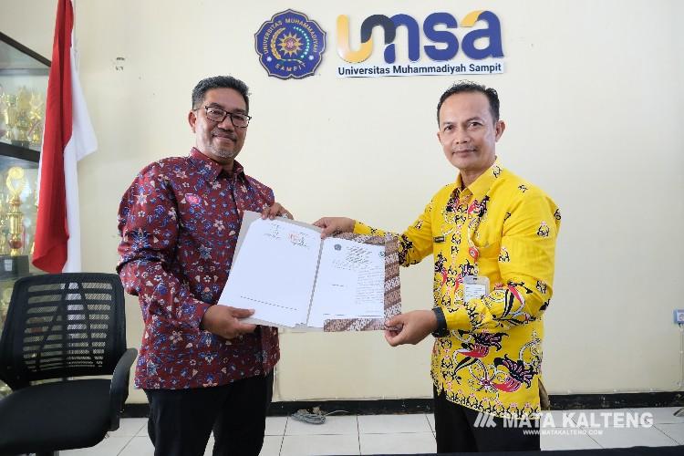 Teken MoU, Universitas Muhammadiyah Sampit Akan Bantu Cegah Stunting