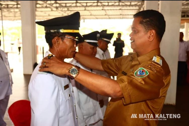 Tujuh Pj Kades dan Dua PAW Anggota BPD Resmi Dilantik