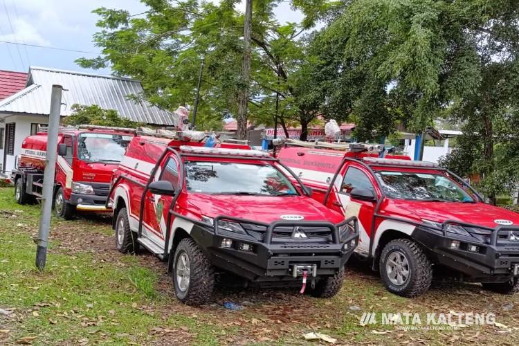 Atasi Karhutla, BPBD Sukamara Dapat Bantuan Hibah Mobil Tangki dari Pemprov Kalteng 