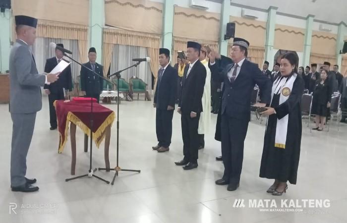 Puluhan Pejabat Eselon II, III dan IV Resmi Dilantik