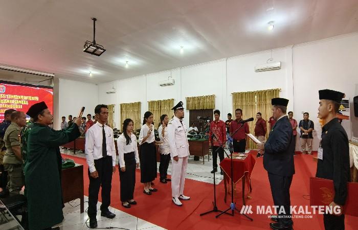 Pj Bupati Katingan Lantik Pj Kades Tumbang Runen