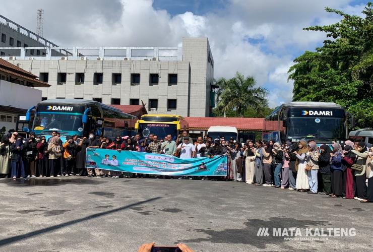 Program Mudik Berkah Wujud Kepedulian Gubernur Kalteng Terhadap Mahasiswa