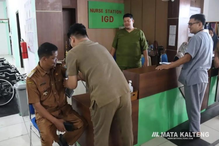 Pasca Libur Idul Fitri, Pj Bupati Seruyan Sidak Instansi Pelayanan Publik