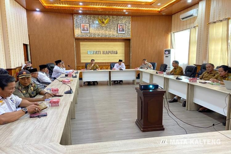 Rakor Terkait Pelepasan Jemaah Haji 2024, Begini Penyampaian Kabag Kesra Setda Kapuas