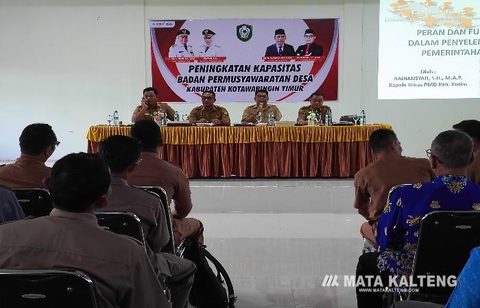 Memperkuat Tata Kelola Pemerintahan di Tingkat Desa, BPD Kotim Dituntut Paham Tupoksi