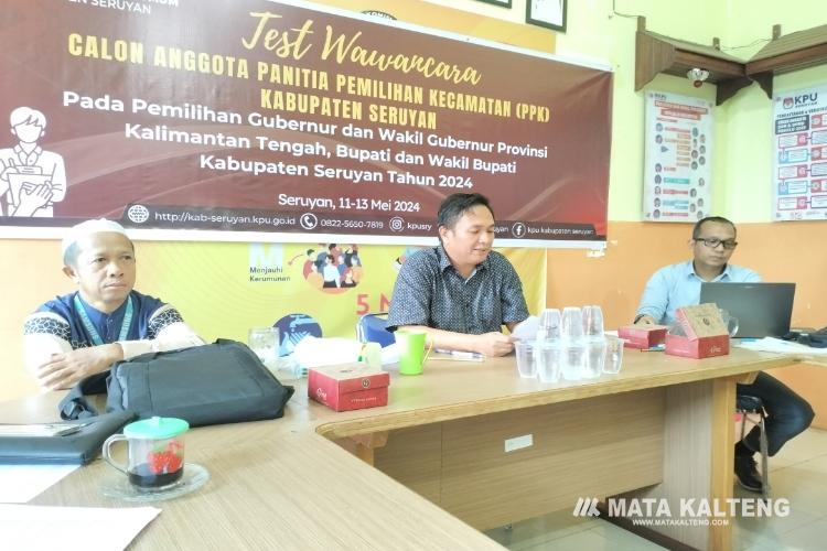 Persiapan Pilkada, KPU Seruyan Mulai Lakukan Perekrutan PPK