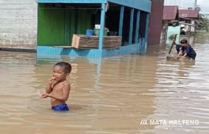 Banjir Kembali Rendam Sejumlah Desa di Kotim