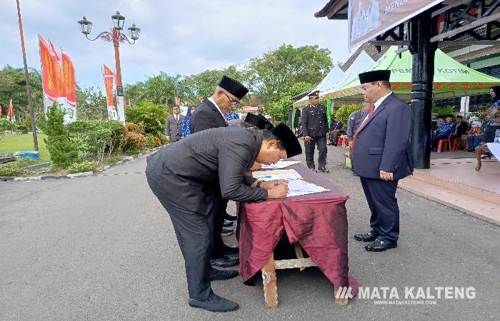 Dorong Tata Kelola Pemerintahan yang Baik, Pemkab Kotim Komitmen Laksanakan Aksi Pencegahan Korupsi Tahun 2024