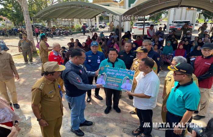 Pemprov Kalteng Salurkan Bantuan Hewan Kurban ke Sukamara