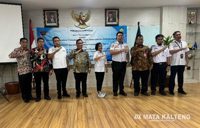 Bupati Kotim : Potensi Perjalanan Udara di Kotim Sangat Baik