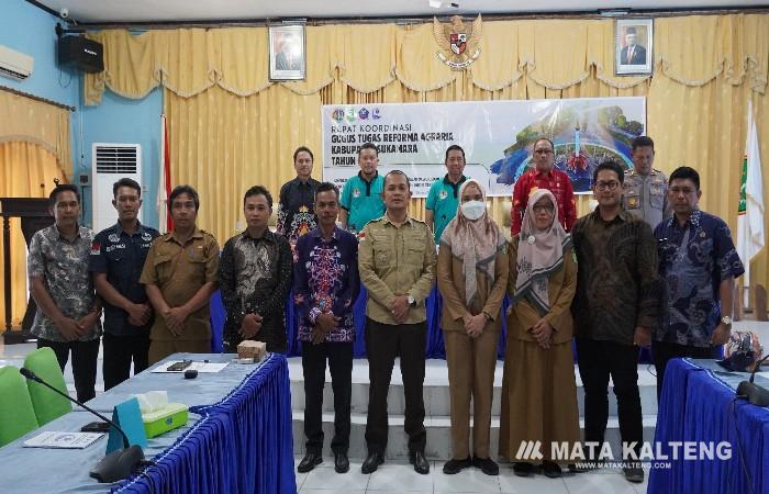 Gugus Tugas Reforma Agraria Sukamara Gelar Rakor