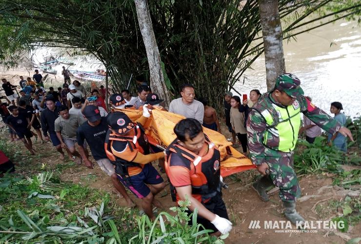 Tim Gabungan Menemukan Korban Tenggelam di Sungai Buluh Sudah Tidak Bernyawa