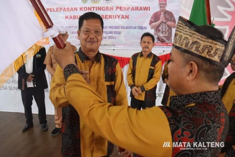 Pj Bupati Harapkan Kotingen Pesparawi Seruyan Berikan Penampilan Terbaik