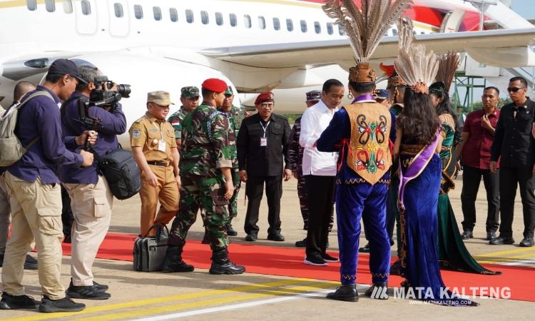 Tiba di Palangka Raya, Ini Agenda Presiden Jokowi