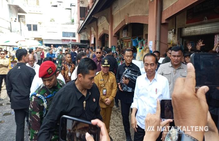 Joko Widodo Tegaskan Harga Pangan di Kotim Stabil