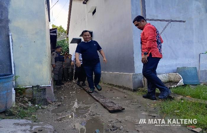 Bupati Kotim Alokasikan untuk Perbaikan Jalan dalam Gang di Kecamatan Baamang