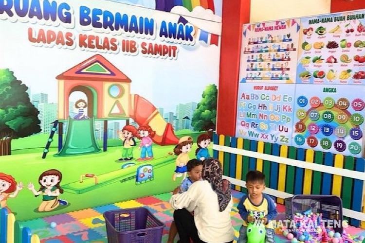 Optimalisasi Layanan Publik Lapas Sampit Sediakan Tempat Bermain Anak dan Ruang Laktasi 