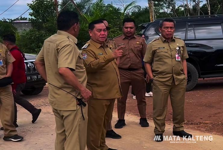 Pembangunan Infrastruktur Terus Ditingkatkan Bupati Kotim Hingga Wilayah Pelosok