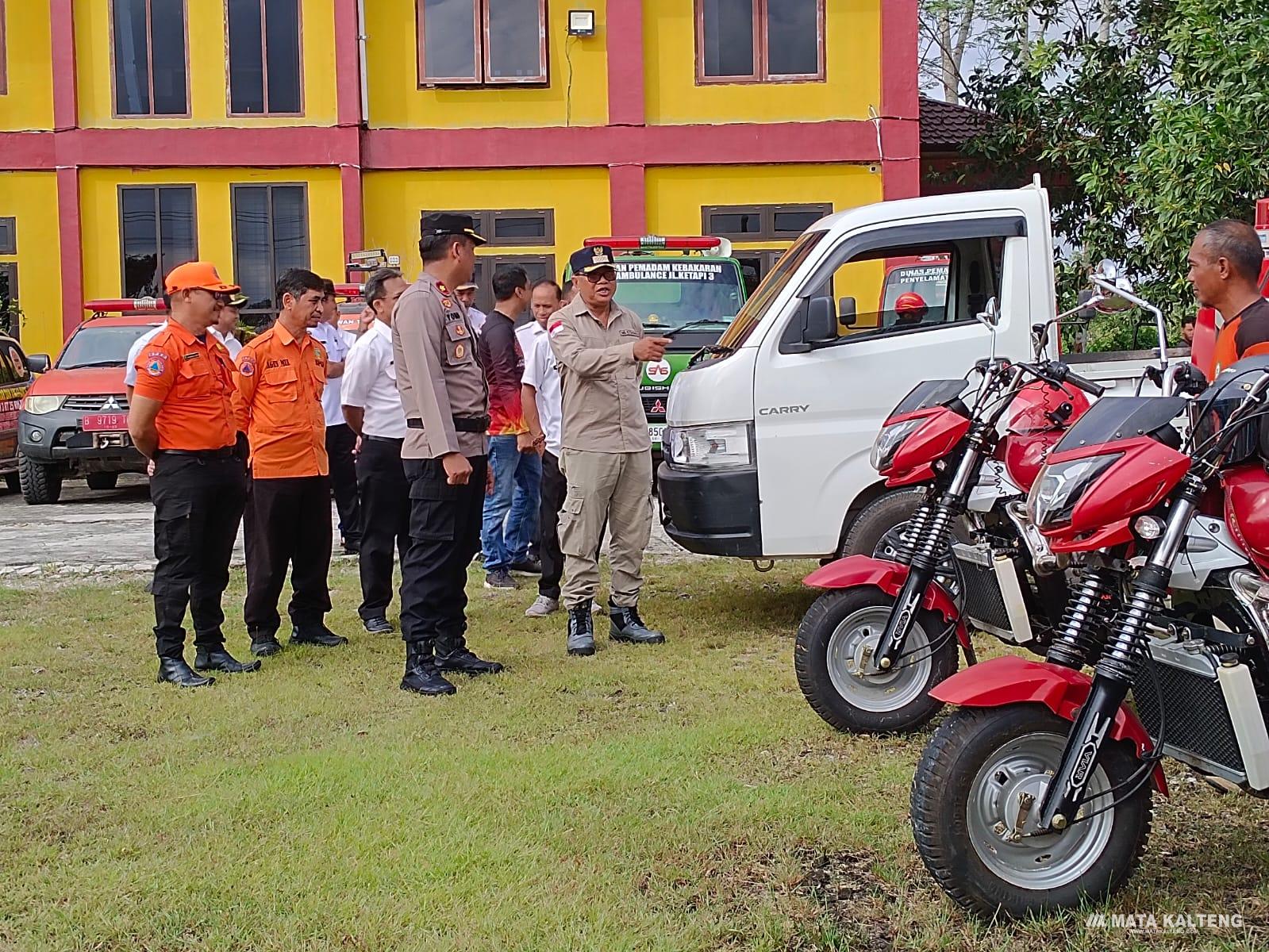 Menjadi Wilayah Terluas Karhutla, Kecamatan MBK Gelar Apel Siaga