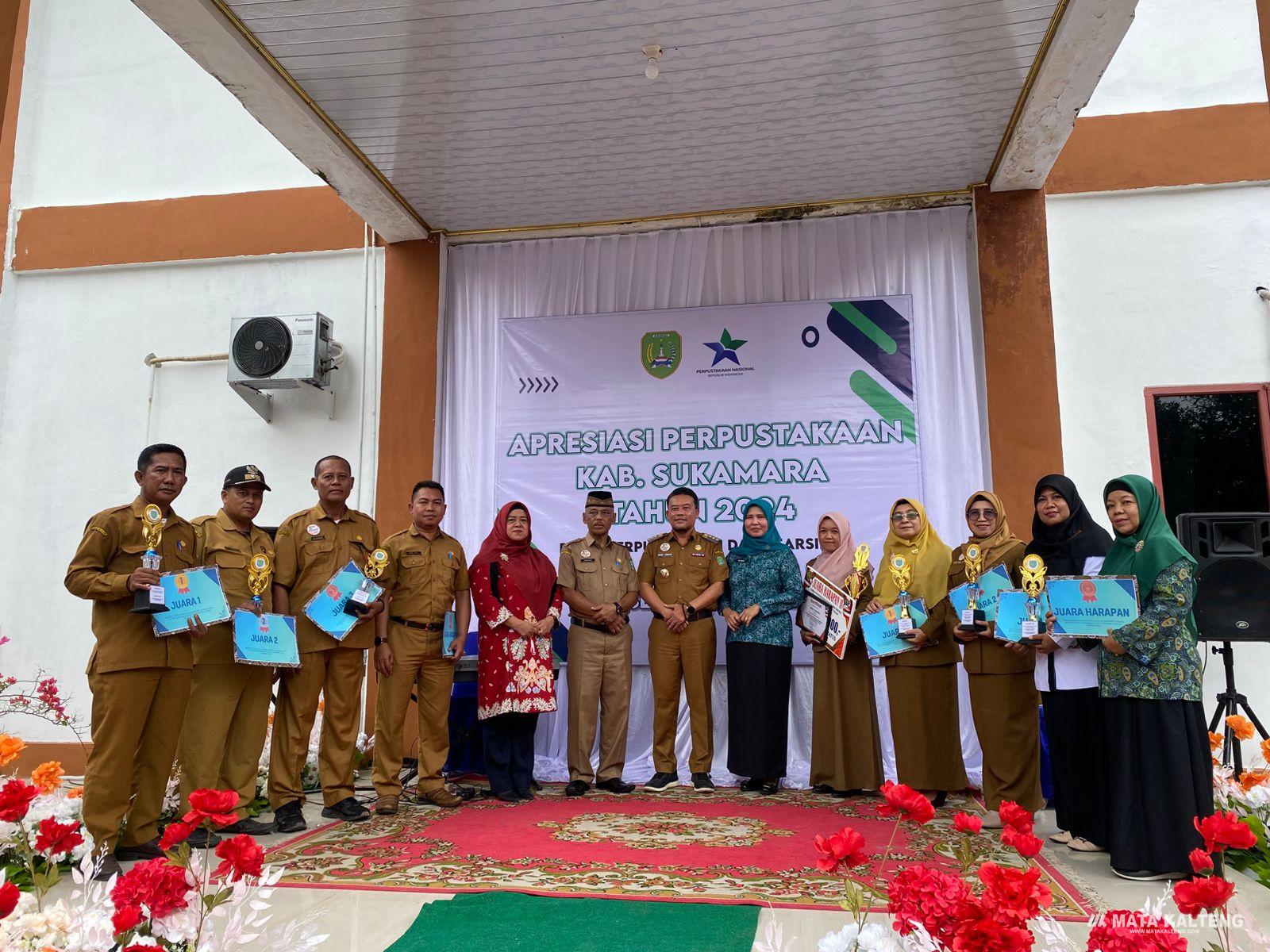 Pj Bupati Sukamara Hadiri Purna Tugas Kadis Perpustakaan dan Kearsipan