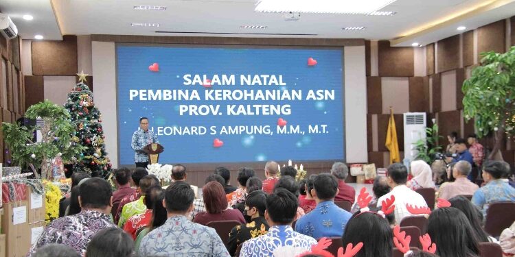 Ibadah Dan Perayaan Natal Dinas PMD Kalteng, Sambut Sukacita Natal 2024